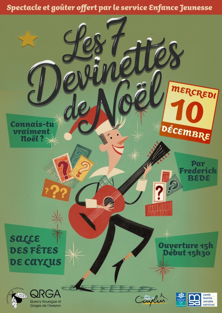 En spectacle le 10 décembre 2025 à Caylus&nbsp;(82)