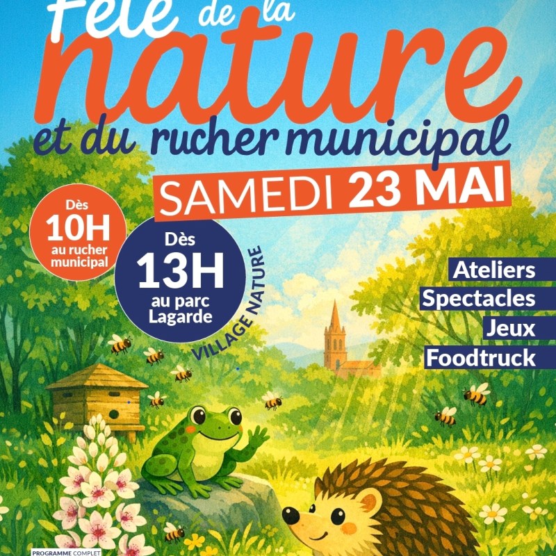 En spectacle le 23 mai 2026 à la Fête de la Nature de Balma&nbsp;(31)